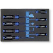 Foam inlay with hook set, 8-pieces